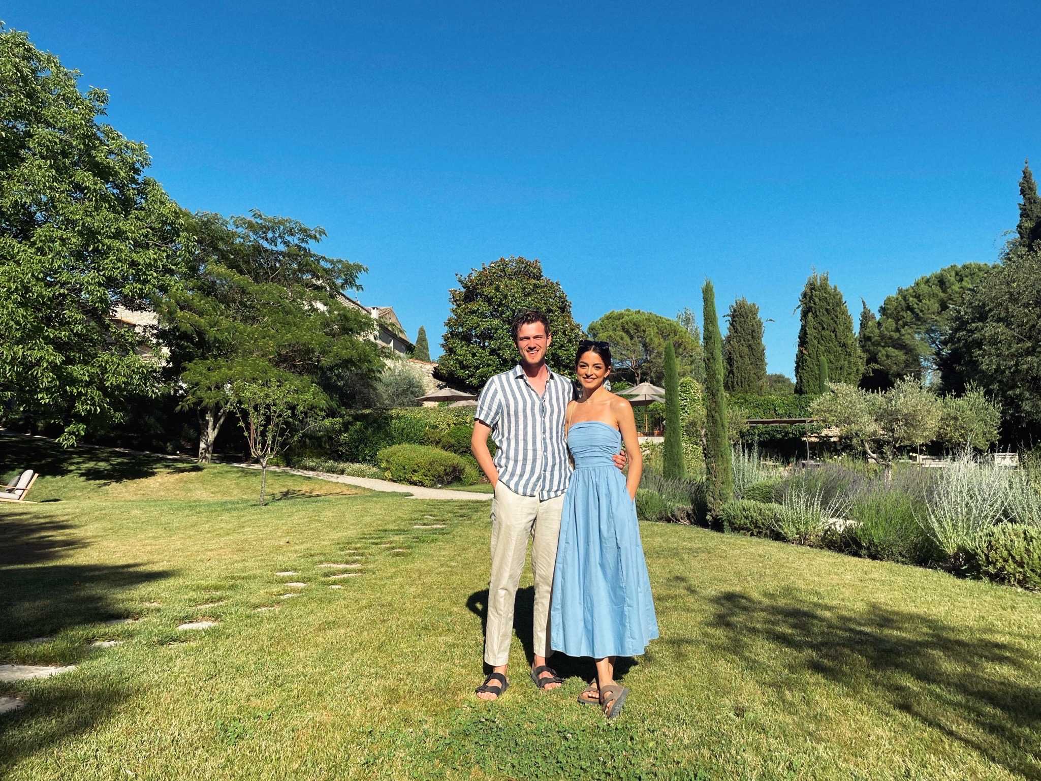 Terouz and Nick smiling